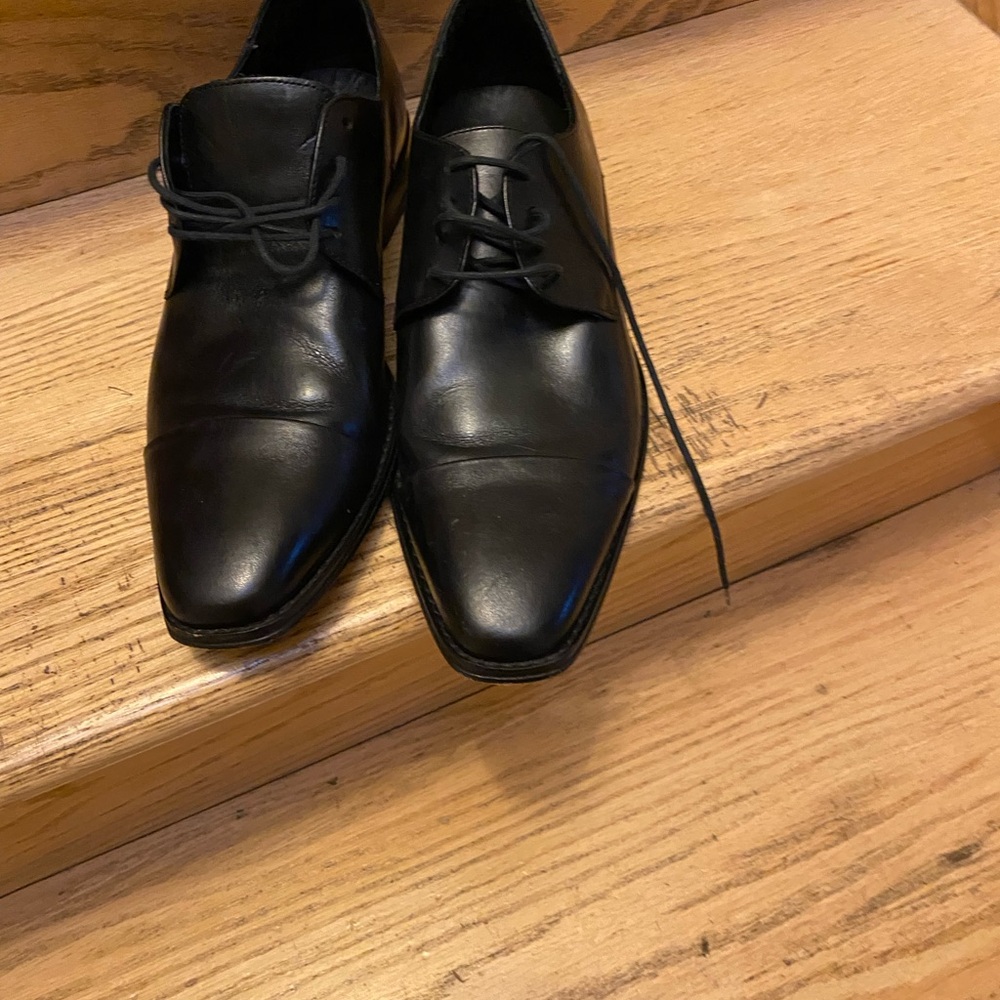 Elegant Black Men's Oxford Shoes
